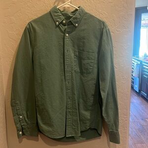 J Crew men’s button up shirt. Medium slim